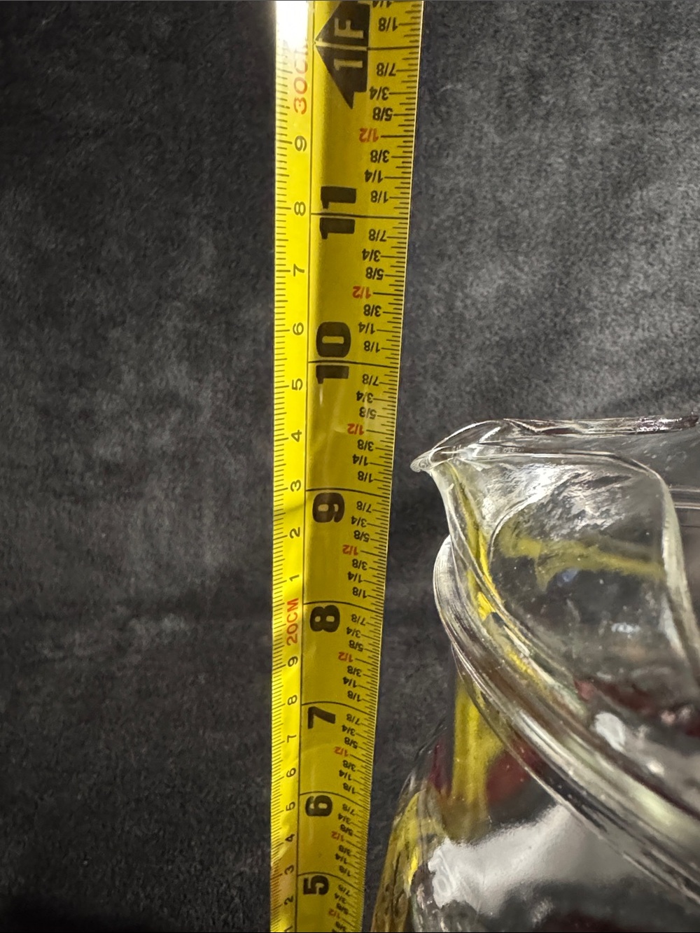 Vintage 1970s Coca Cola Tiffany-style Stained Clear Glass Pitcher - Picture 7 of 11
